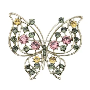 گل سینه زنانه مدل پروانه کد brfp-376