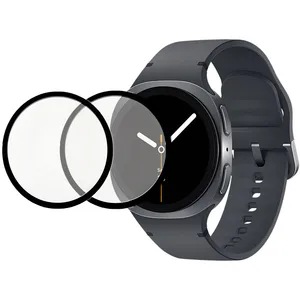 محافظ صفحه نمایش والکری مدل PMMA مناسب برای ساعت هوشمند سامسونگ Galaxy Watch 8 40mm بسته دو عددی