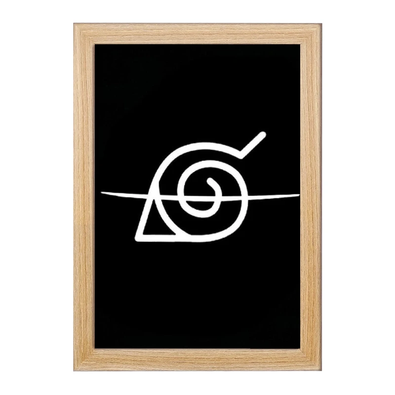 تابلو خندالو مدل قبیله کونوها انیمه ناروتو Naruto  کد 11280