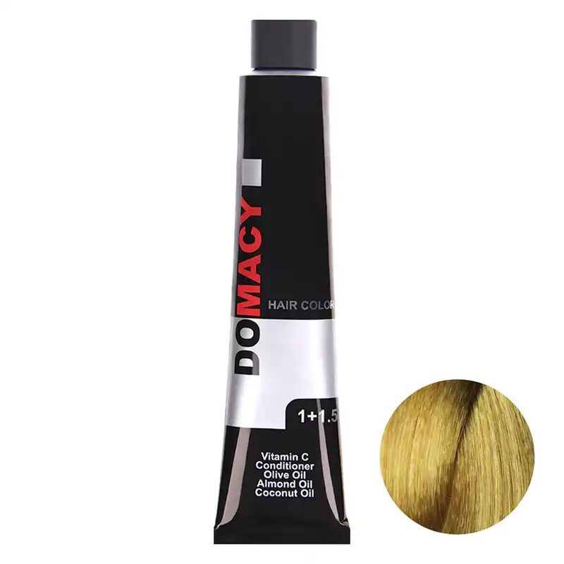 رنگ مو دوماسی سری بژ شماره 7.31 حجم 120 میلی لیتر رنگ بلوند بژ متوسط