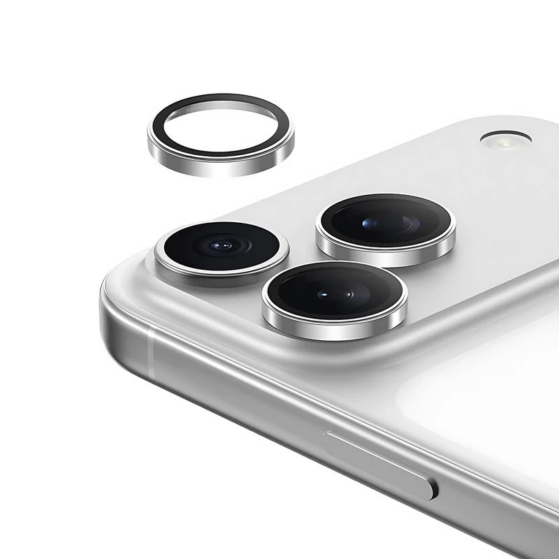 محافظ لنز دوربین شیشه‌ای مدل Rex مناسب برای گوشی موبایل اپل iPhone 17 Pro