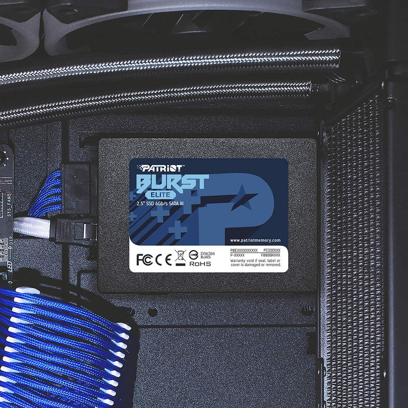 اس اس دی اینترنال پتریوت مدل Burst Elite ظرفیت 120 گیگابایت