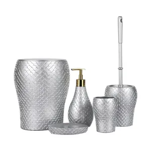 ست سرویس بهداشتی 5 پارچه دلفین مدل FN-11008