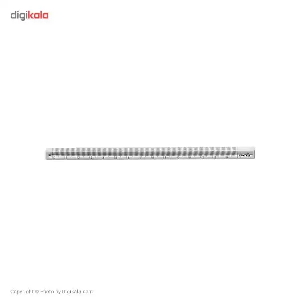 خط کش اونر مدل مثلثی سایز 15 سانتی متر