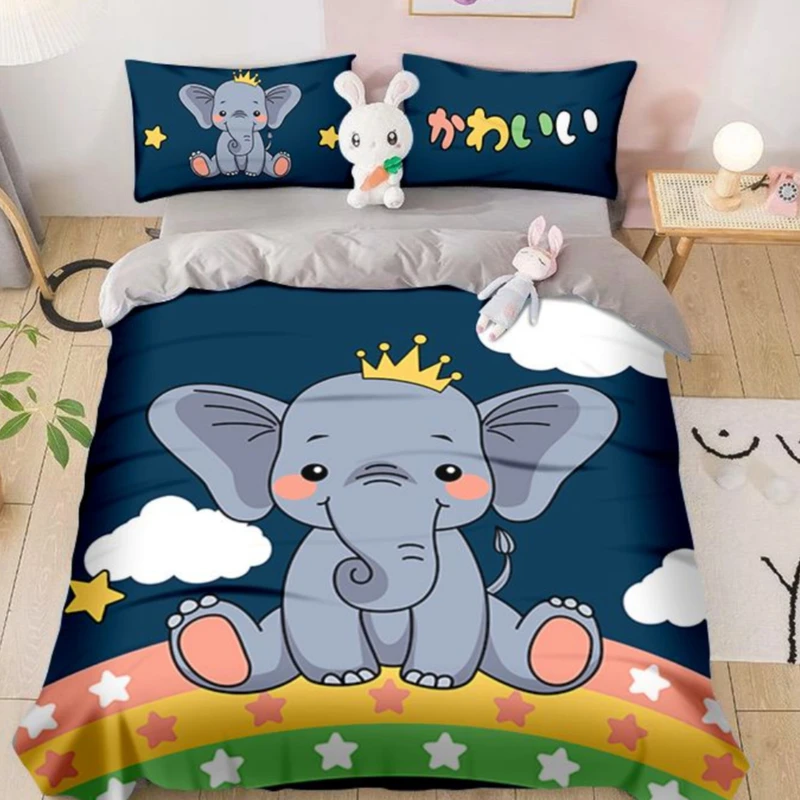 سرویس خواب 1 نفر 4 تکه مدل فیل کوچولو کد 1250