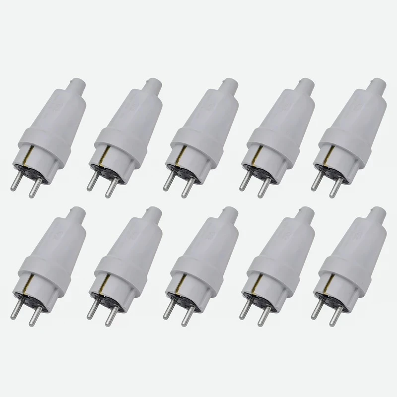 دوشاخه برق صنعتی پارت الکتریک مدل 2024 بسته 10 عددی