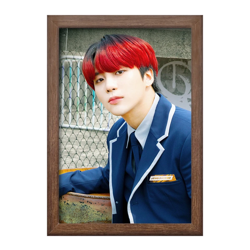 تابلو خندالو طرح جونگهو گروه ایتیز ATEEZ  کد 21290