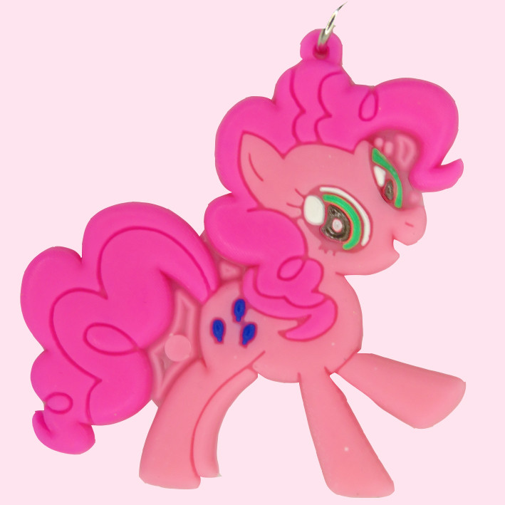 جاکلیدی دخترانه مدل پونی اسب تک شاخ کد 04