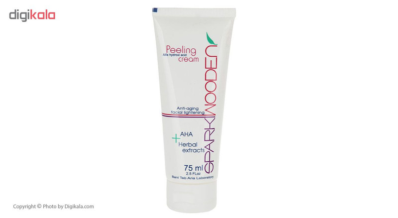 کرم لایه بردار اسپارک وودن مدل peeling حجم 75 میلی لیتر