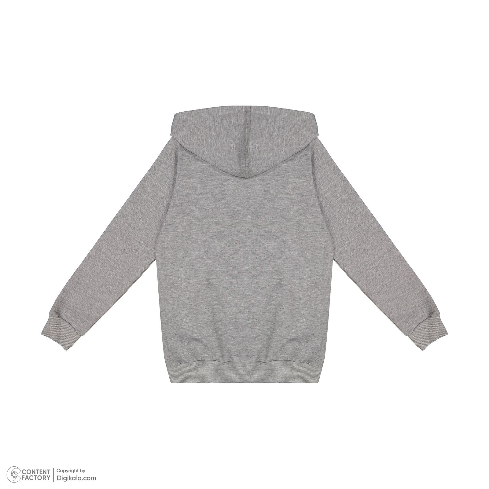 هودی دخترانه سون پون مدل 1240 رنگ طوسی -  - 4