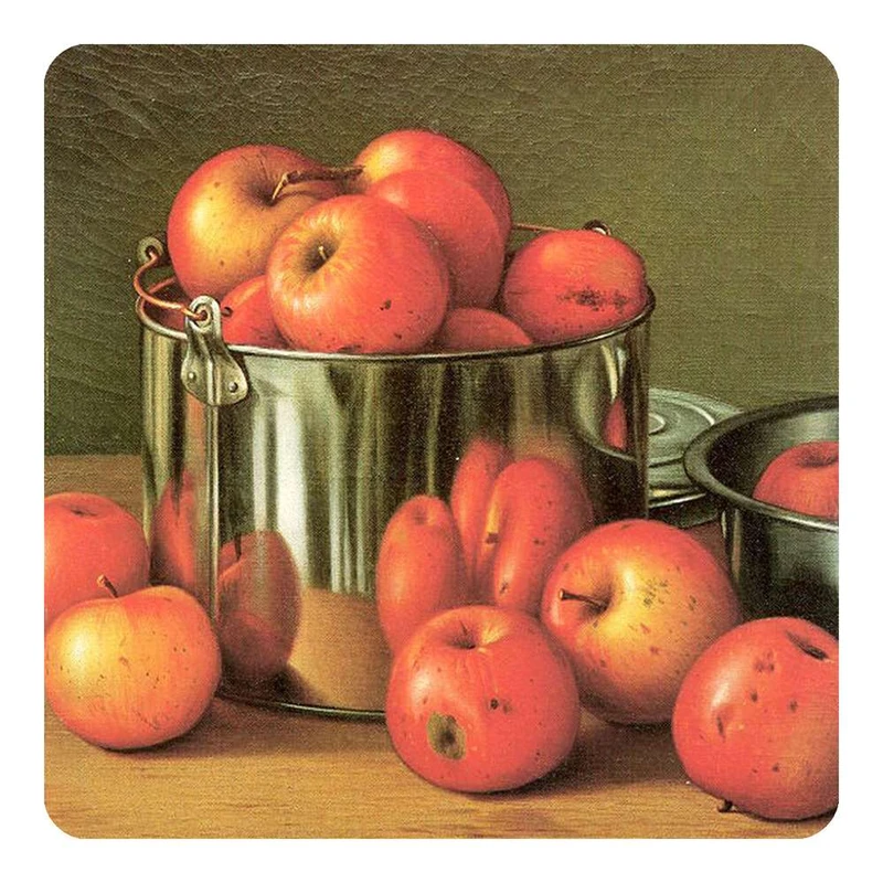 مگنت طرح نقاشی رنگ روغن میوه مدل mg10417