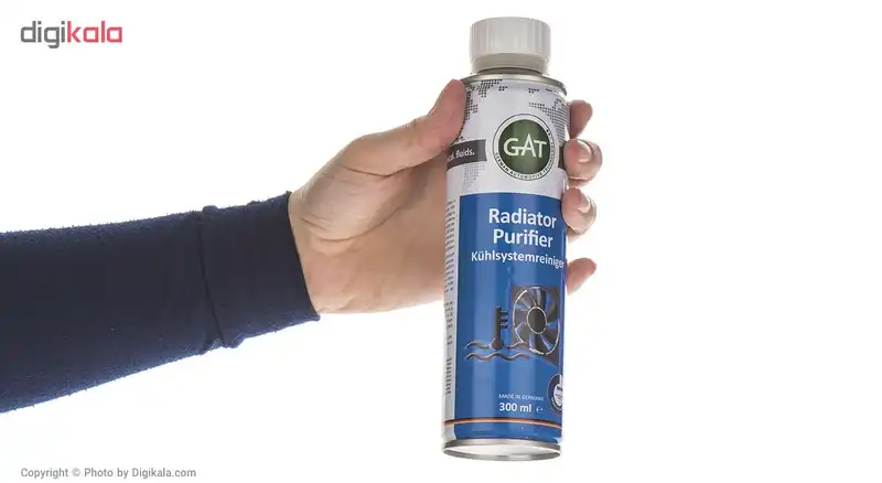محلول تمیز کننده رادیاتور خودرو گات مدل Radiator Purifier-62012 حجم 300 میلی لیتر