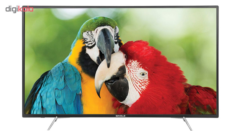 تلویزیون ال ای دی هوشمند سینگل مدل 5518-US سایز 55 اینچ