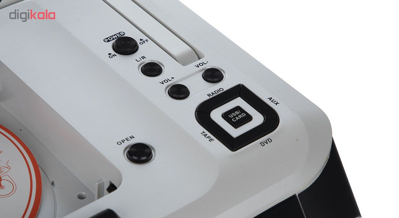 پخش کننده قابل حمل کنکورد مدل PA-639DV