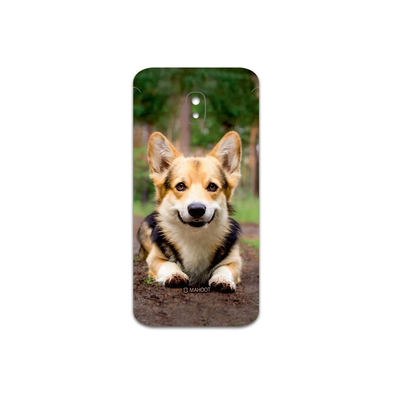 برچسب پوششی ماهوت مدل Dog-2 مناسب برای گوشی موبایل سامسونگ Galaxy J3 2017