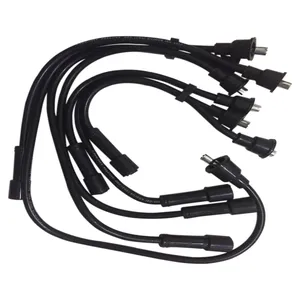 وایر شمع خودرو پاتیگ مدل PLS1017 مجموعه7 عددی مناسب پاترول شش سیلندر