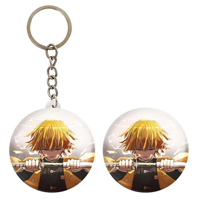 پیکسل خندالو مدل زنیتسو انیمه شیطان کش کد 27056 به همراه جاکلیدی