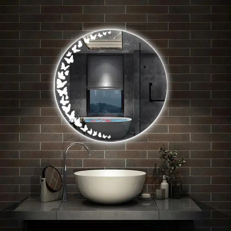 آینه سرویس بهداشتی تارادکور طرح پروانه مدل بکلایت کد sl184