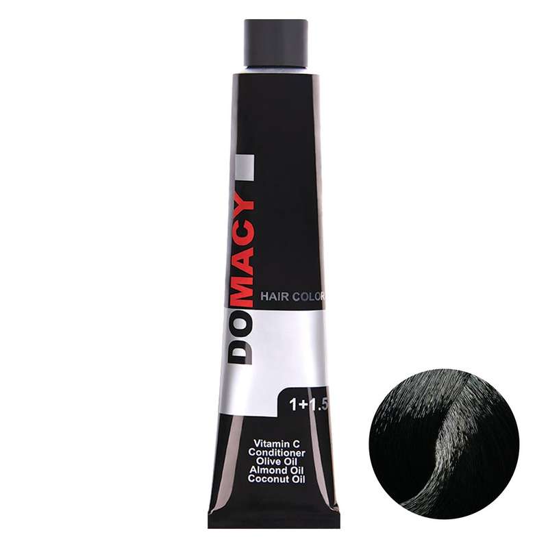 رنگ مو دوماسی سری دودی شماره 3.1 حجم 120 میلی لیتر رنگ قهوه ای دودی تیره رنگ مو دوماسی سری دودی شماره 3.1 حجم 120 میلی لیتر رنگ قهوه ای دودی تیره