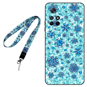 Megafone Snow Flake 0014 Cover For Xiaomi Redmi Note 11s 5G / 11T 5G Mobile Neckband 