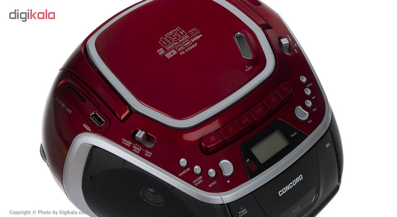 پخش کننده قابل حمل کنکورد مدل PA-539MP 3