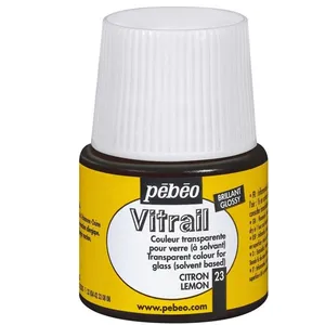 رنگ شیشه پ ب او مدل Vitrail کد رنگ 23 حجم 45 میلی لیتر