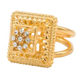 گیره روسری بهارگالری مدل Golden Luxury کد 401