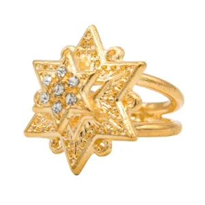 گیره روسری بهارگالری مدل Golden Luxury کد 402