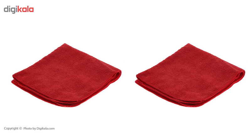 حوله تمیز کننده بدنه خودرو مایکروفایبر سوناکس مدل 416241 بسته 2 عددی