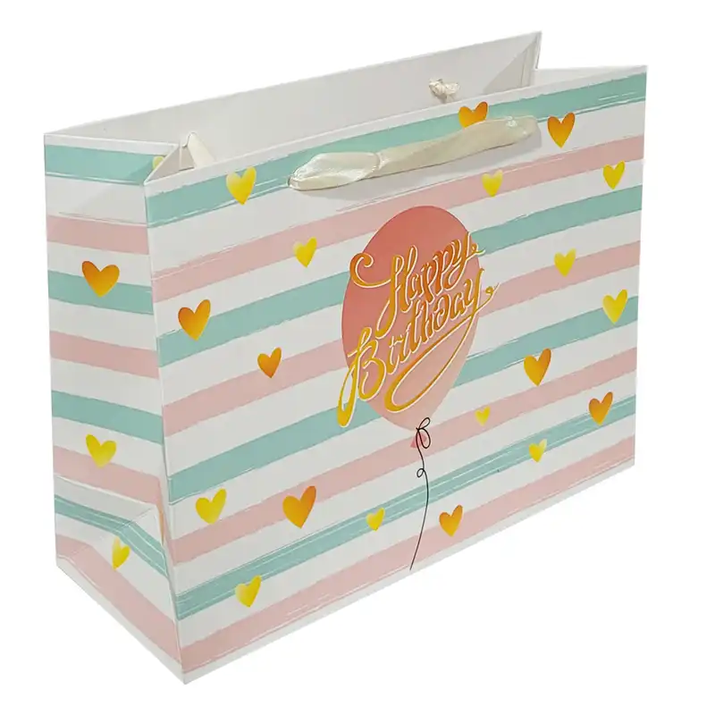 پاکت هدیه مدل قلب و بادکنک کد 212