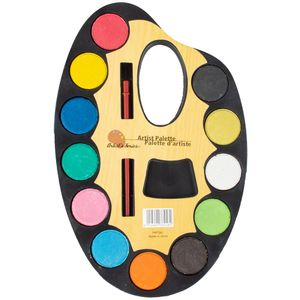 نقد و بررسی آبرنگ آرتیست پالت 12 رنگ مدل 141 توسط خریداران