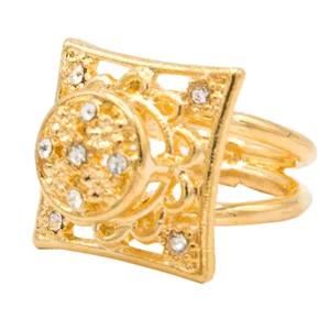 گیره روسری بهارگالری مدل Golden Luxury کد 407
