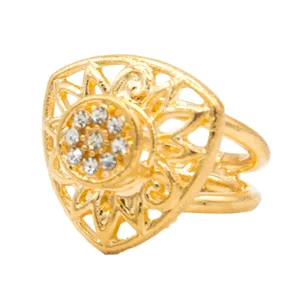 گیره روسری بهارگالری مدل Golden Luxury کد 408