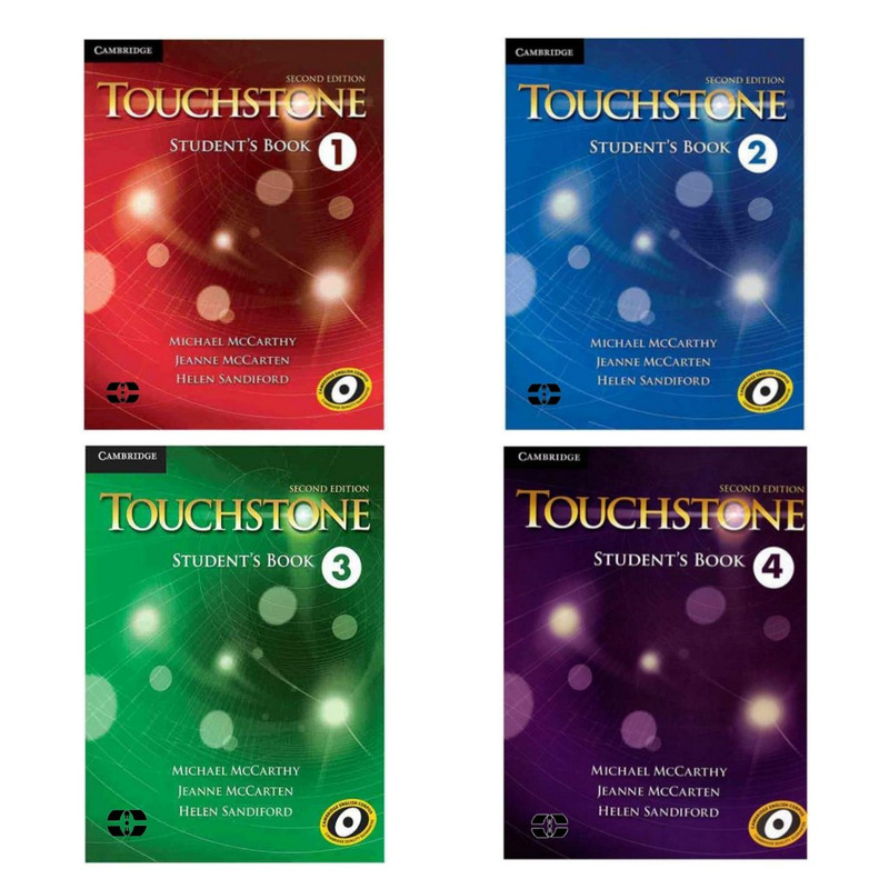 کتاب Touchstone 2nd اثر جمعی از نویسندگان انتشارات سپاهان 4 جلدی کتاب Touchstone 2nd اثر جمعی از نویسندگان انتشارات سپاهان 4 جلدی