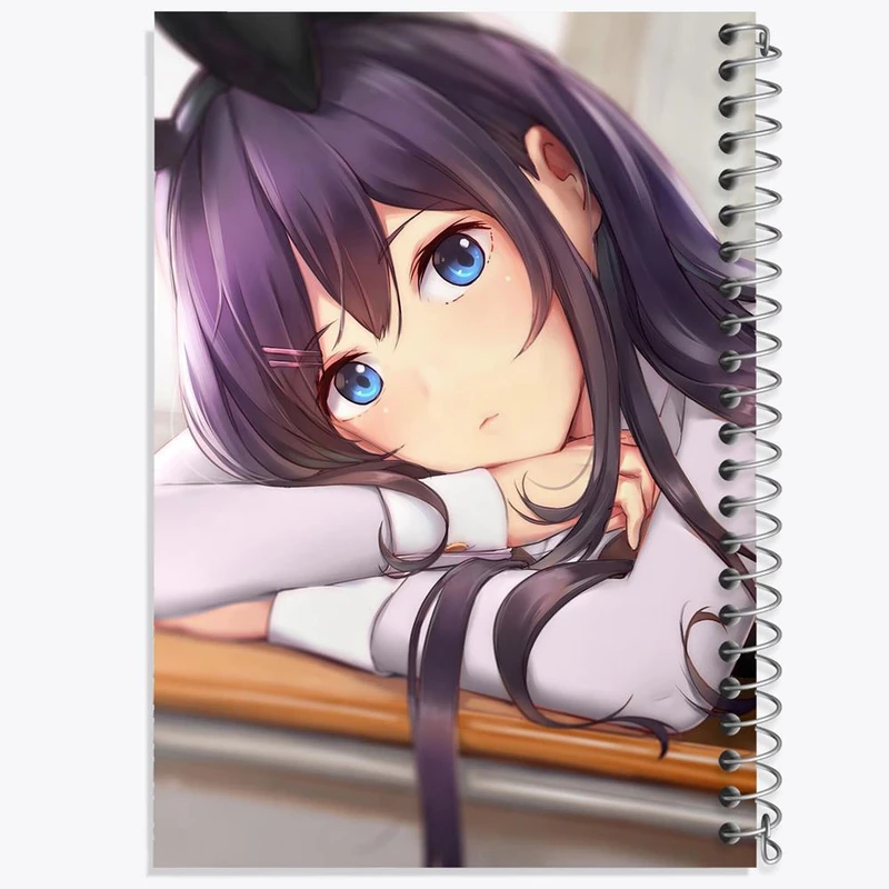 دفتر نت موسیقی 50 برگ خندالو مدل مای سان انیمه دختر کد 12143