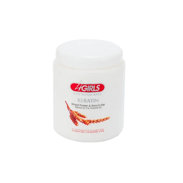 ماسک مو 4گیرلز مدل Wheat Protein حجم 850 میلی لیتر