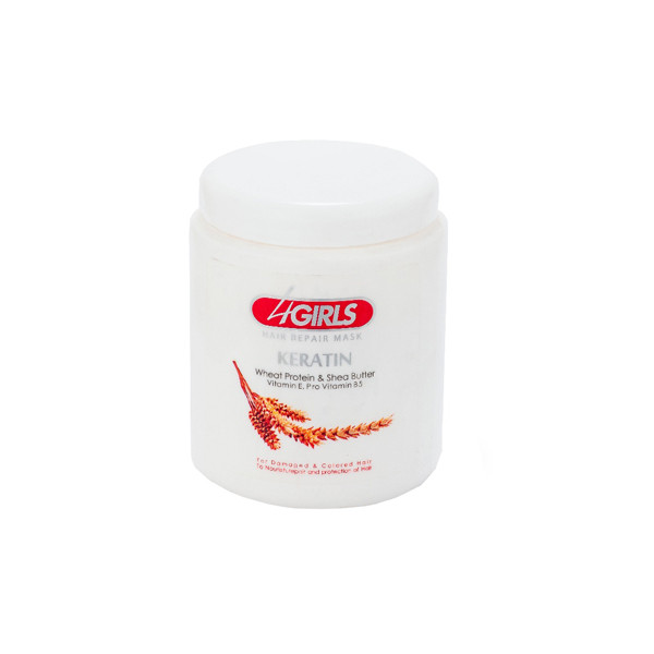 ماسک مو 4گیرلز مدل Wheat Protein حجم 850 میلی لیتر