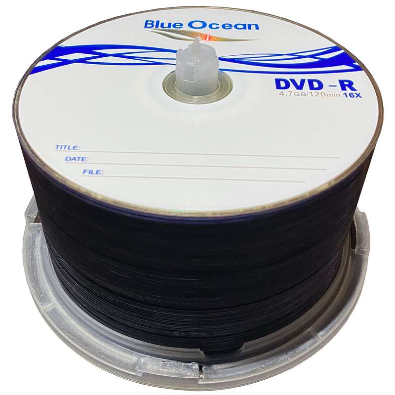 دی وی دی خام مدل Blue Ocean بسته 50 عددی دی وی دی خام مدل Blue Ocean بسته 50 عددی
