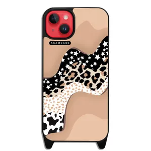 AKAM AMCWLA14PLUS-PANTHER PATTERN4 Cover For Apple iPhone 14 Plus