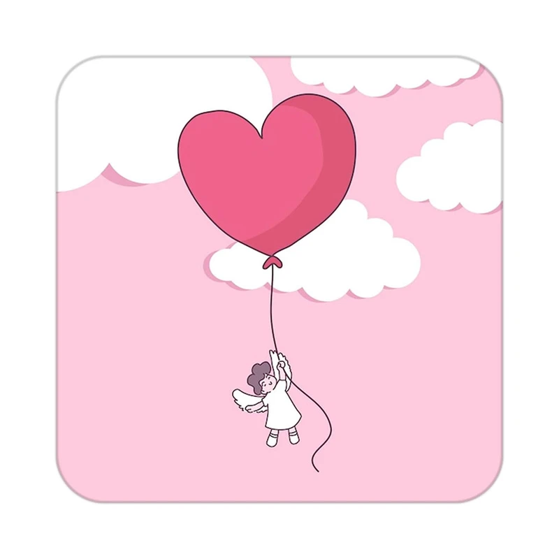 زیر لیوانی کاکتی طرح عاشقانه مدل mp36551