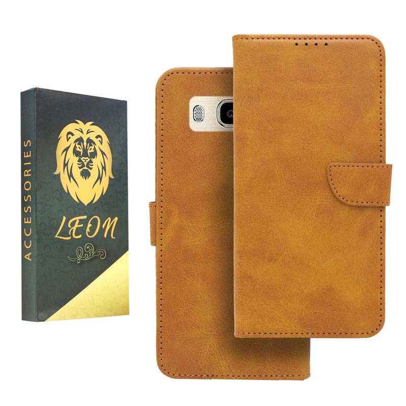 کیف کلاسوری لئون مدل Khoshi مناسب برای گوشی موبایل سامسونگ Galaxy J510 / J5 2016