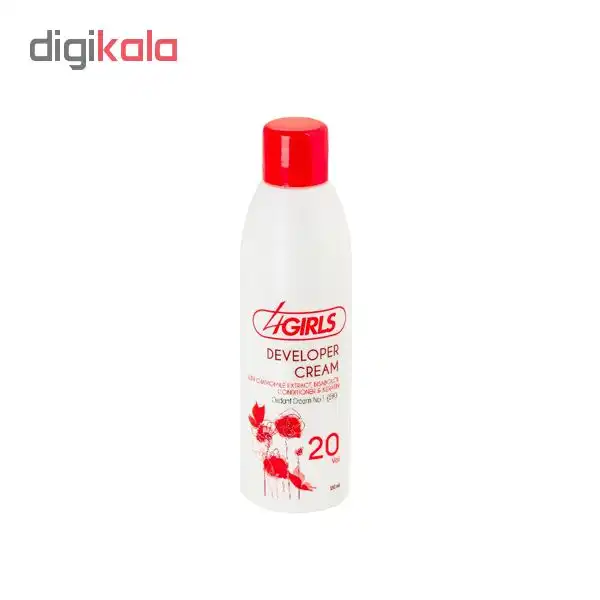 اکسیدان 6 درصد 4گیرلز مدل VOL. 20 حجم 180میلی لیتری