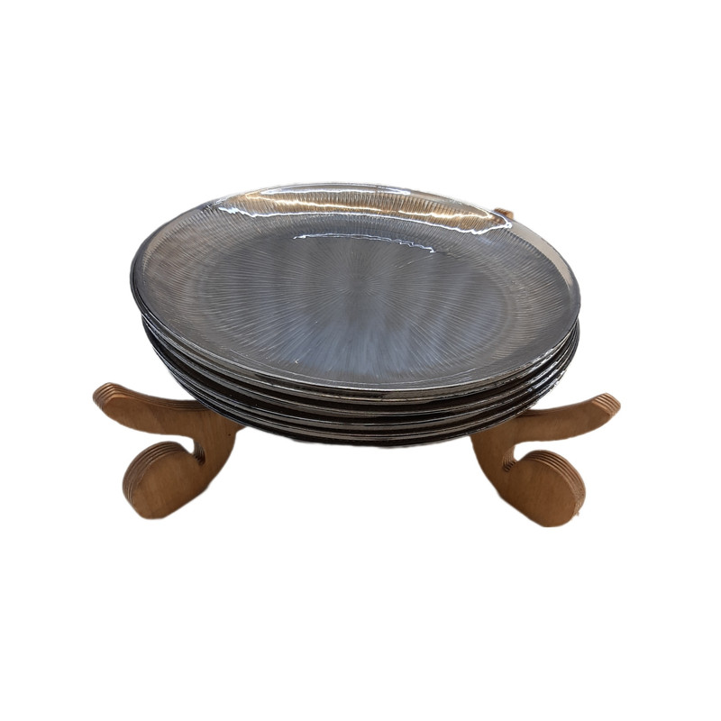 بشقاب میوه خوری مدل سولو مجموعه ۶ عددی