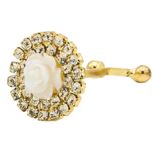 گیره روسری بهارگالری مدل گل رز