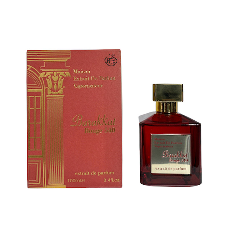 ادو پرفیوم فراگرنس ورد مدل Barakkat ROUGE 540 حجم 100 میلی لیتر ادو پرفیوم فراگرنس ورد مدل Barakkat ROUGE 540 حجم 100 میلی لیتر