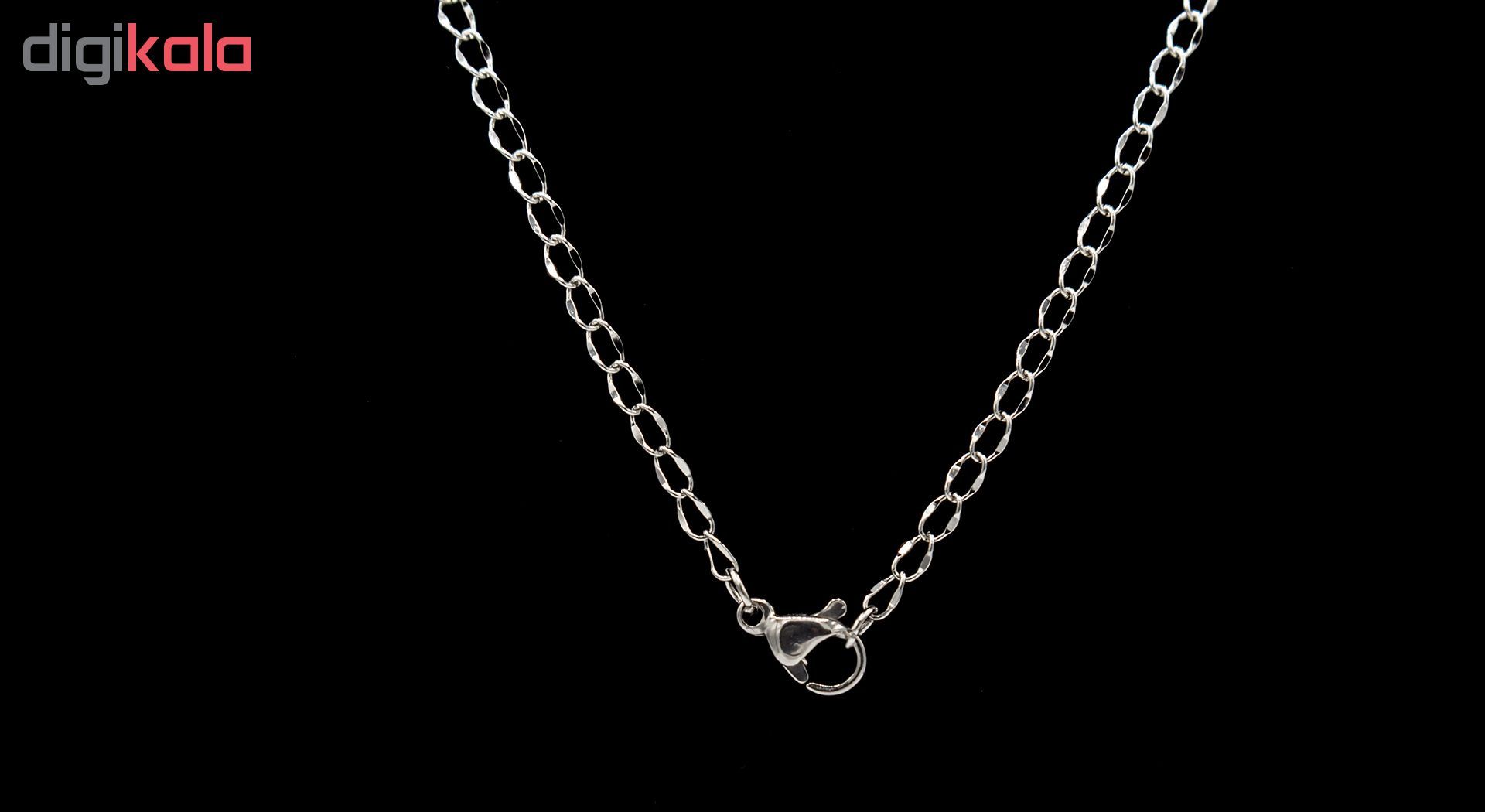 زنجیر بهارگالری مدل Silver Link Chain کد 44