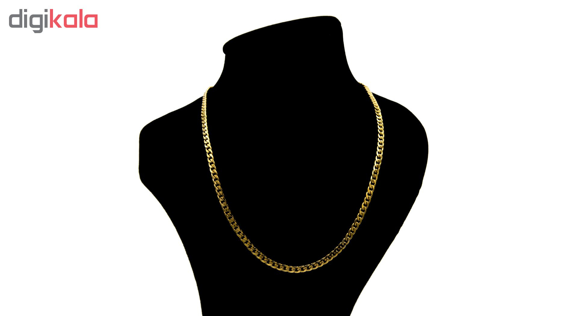 زنجیر بهارگالری مدل Golden Link Chain کد 60