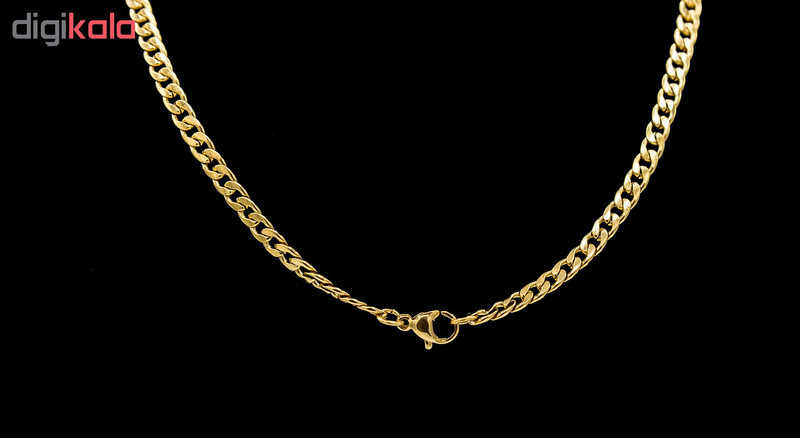 زنجیر بهارگالری مدل Golden Link Chain کد 60