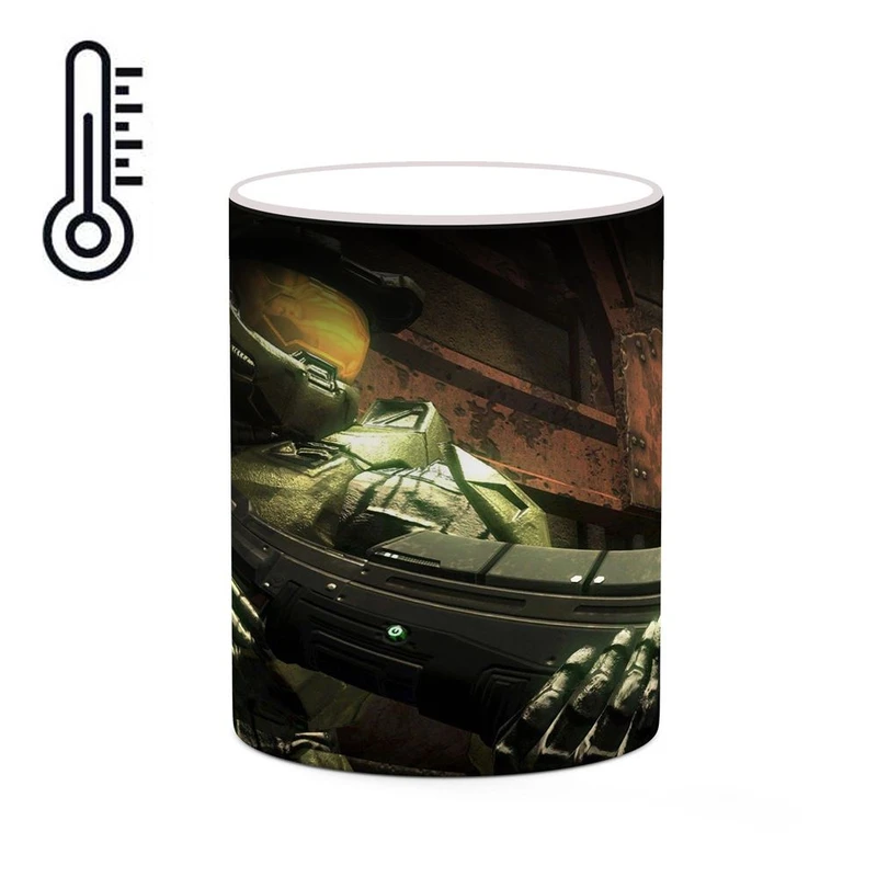 ماگ حرارتی کاکتی مدل بازی هالو Haloː Combat Evolved کد mgh29042