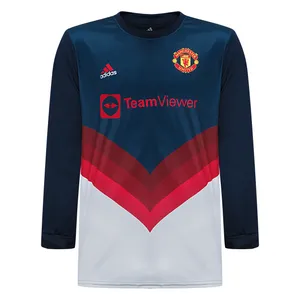 تی شرت آستین بلند ورزشی مردانه مدل منچستر یونایتد